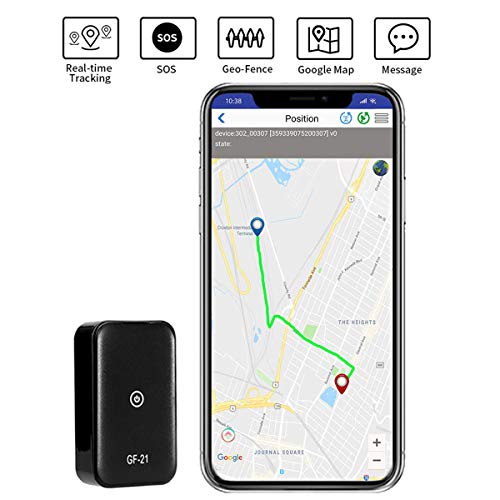 GPS Tracker,GPS Locator Anti-Thief Echtzeit GPS Tracking für Tasche Brieftasche Taschen Schulranzen Wichtige Kinder Auto mit Free App