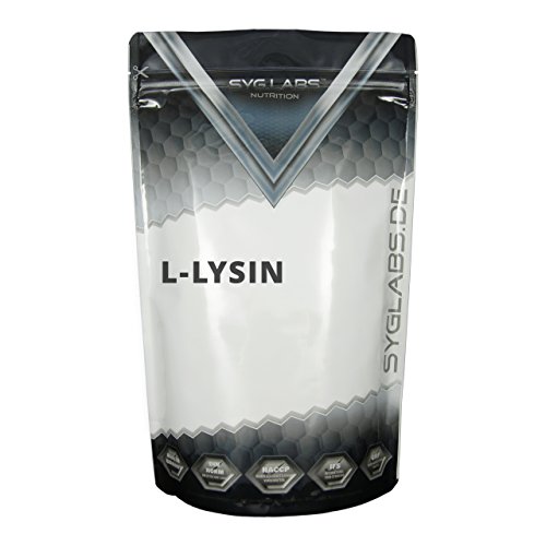 Syglabs Nutrition L-Lysin Pulver, 100 prozent rein Aminosäure Lysin, 1er Pack (1 x 1 kg)