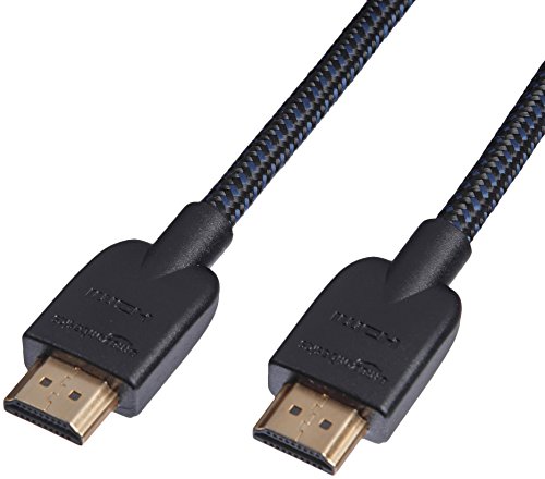 AmazonBasics - Geflochtenes HDMI-Kabel, 3 m