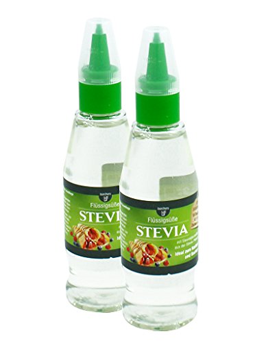 2 x bff Stevia flüssig Tafelsüße 125 ml.