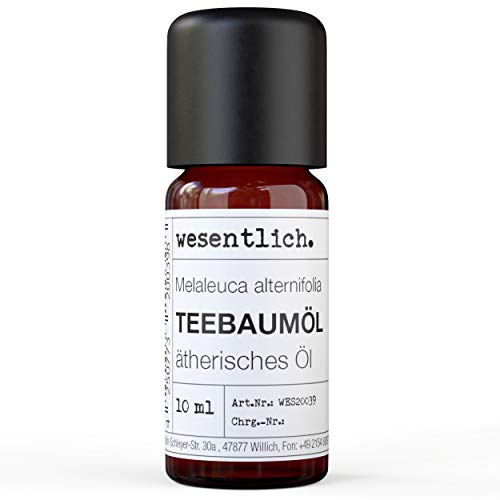 Teebaumoel - reines ätherisches Öl von wesentlich. - 100% naturrein aus der Glasflasche (10ml)