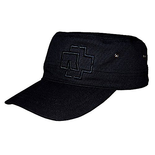 Rammstein Army Cap Outline Logo schwarz, Offizielles Band Merchandise
