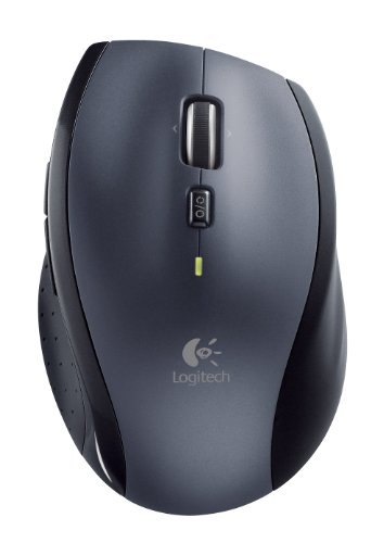 Logitech M705 Laser-Maus schnurlos schwarz/grau