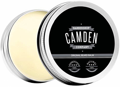 Camden Barbershop Company: Beard Balm 'ORIGINAL', natürliches Bartwachs für Bartpflege und -styling (1 x 60 ml)