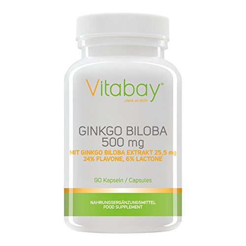 Vitabay Ginkgo Biloba 500 mg - 90 Kapseln