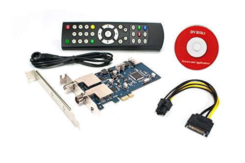 DVBSky T9580 V2 PCIe Karte mit 1x DVB-S2 und 1x DVB-T2 / DVB-C Tuner