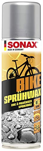 SONAX BIKE SprühWax (300 ml) lang anhaltende Versiegelung / Schutzschicht für Fahrräder & E-Bikes, schützt vor Witterungseinflüsse, Staub- & schmutzabweisend | Art-Nr. 08332000