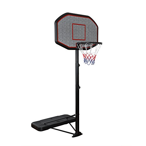 Display4top Einstellbare Portable tragbar Basketballkorb und Ständer System (200-305 cm)