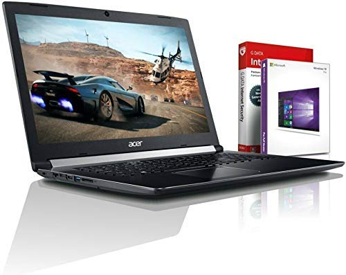 Acer Ultra i7 SSD Gaming (17,3 Zoll Full-HD) Notebook (Intel Core i7 8550U mit 4 GHz, 20GB DDR4, 1050 GB SSD, NVIDIA Geforce MX 150 GDDR5, DVDR/RW, HDMI, Windows 10, MS Office) #6090