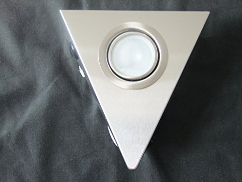 Halogen Dreieck-/ Unterbauleuchte ohne Schalter 20W mit Kabel