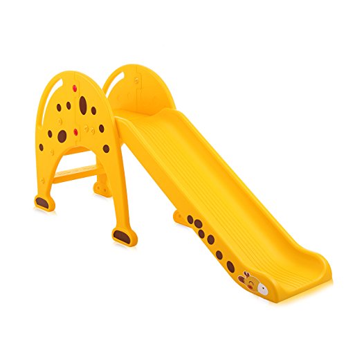Baby Vivo Rutsche für Kinder/Rutsche GIRAFFE in gelb