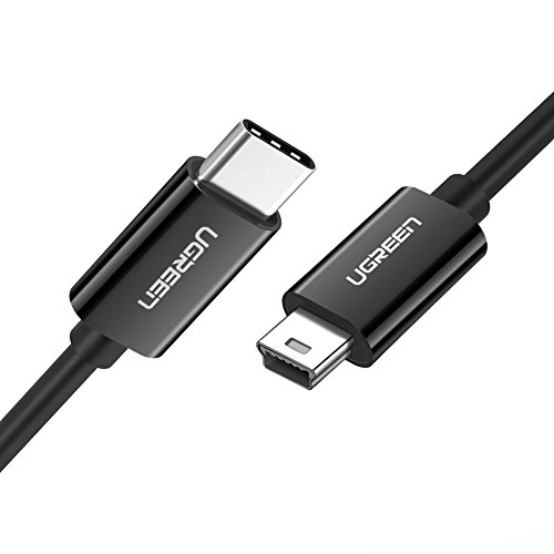 UGREEN USB Typ C 3.1 Stecker auf mini USB 2.0 Stecker Kabel, Type C 5V/3A Datenkabel und Ladekabel unterstützt für Macbook 12 Zoll, Google Pixel und andere Type-C Unterstützte Geräte