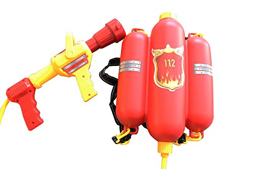 Idena 8040009 - Feuerwehr Wasserspritze, ca. 40 cm