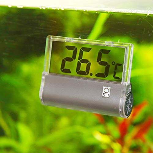 JBL 6122000 Aquarium Thermometer DigiScan, grau