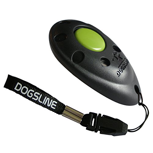 Dogsline Profi Clicker Clickertraining für Hunde Katzen Pferde , schwarz , DL01P