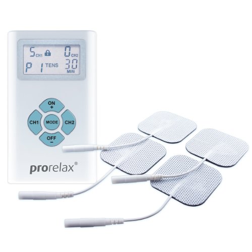 Prorelax 39263 TENS + EMS Duo, Elektrostimulationsgerät, 2 Therapien mit einem Gerät