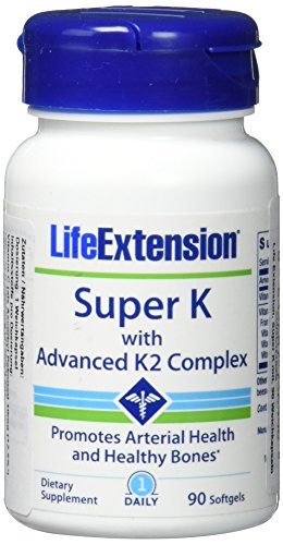 Life Extension, Super K mit weiterentwickeltem K2-Komplex, 90 Weichkapseln