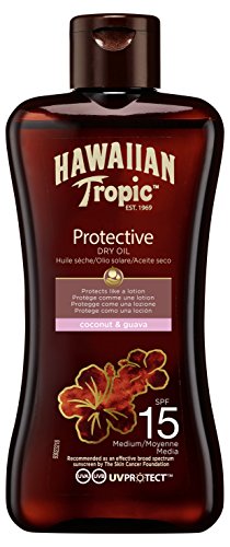 Hawaiian Tropic Protective Dry Oil Sonnenöl LSF 15, 100 ml, 1 St