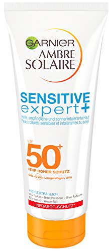 Garnier Ambre Solaire Sensitive expert Milch LSF 50+, 1er Pack (1 x 200 ml)