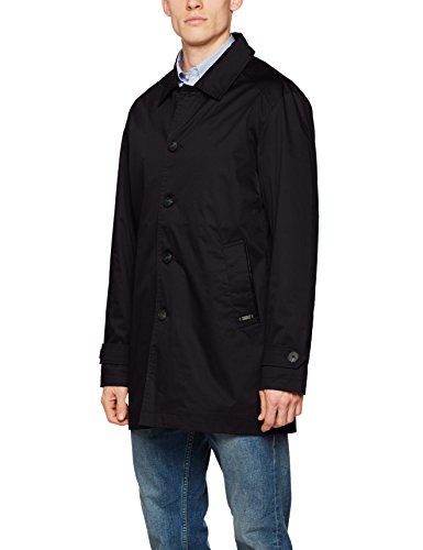 Brandit Herren Mantel James Coat Men, Schwarz (Black 2), X-Large