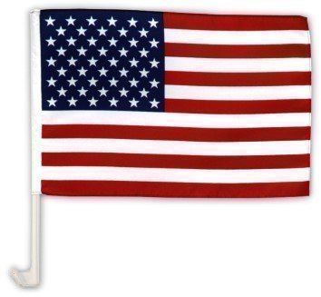 Autofahne Autoflagge USA 30 x 45 cm