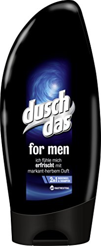 Duschdas For Men 2 in 1 Duschgel & Shampoo, 6er Pack (6 x 250 ml)