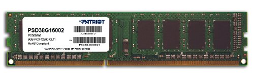 Patriot PSD38G16002 Signature Arbeitsspeicher 8GB (1600MHz, CL11) DDR3-RAM