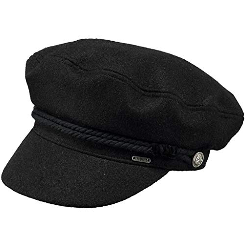 Barts Damen Skipper Cap Baskenmütze, Schwarz (Black 0001), One Size (Herstellergröße: Uni)