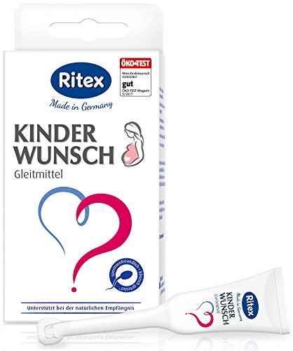Ritex Kinderwunsch Gleitmittel 8 Applikatoren à 4 ml, 1er Pack (1 x 8 Stück)