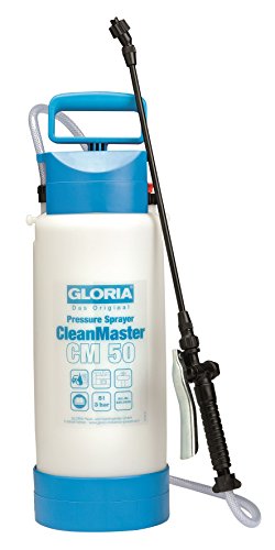 GLORIA Drucksprühgerät CM50 für Säuren und Laugen pH 2 bis 12 inkl. 0,5m Verlängerung