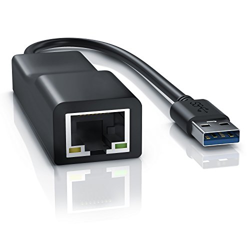 CSL-Computer - USB 3.0 Netzwerkkarte | Netzwerkadapter (RJ45) | 10/100/1000 Mbit/s Gigabit Fast Ethernet Netzwerkkarte extern | für Desktop-PC, Tablet-PC, Notebook, MacBook
