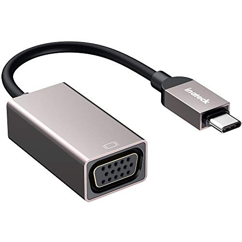 Inateck USB C auf VGA Adapter, Aluminium USB 3.1 Type C zu VGA Konverter