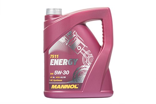 MANNOL Energy 5W-30 API SL/CF Motorenöl, 5 Liter