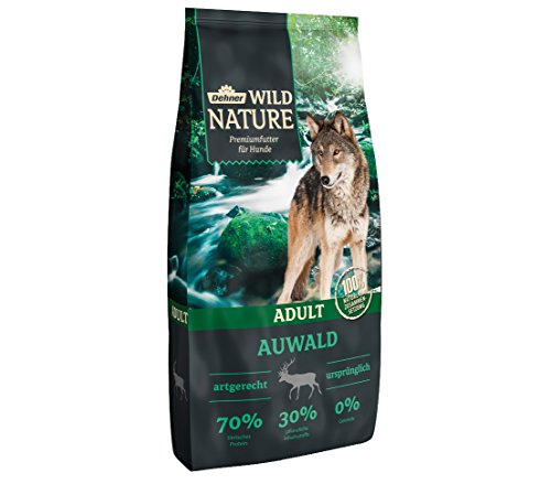 Dehner Wild Nature Hundetrockenfutter Adult, Auwald, 12 kg