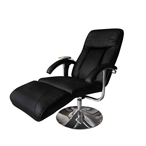 vidaXL Massage- und Relaxsessel, elektrisch schwarz