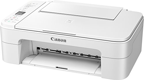 Canon PIXMA TS3151 Farbtintenstrahl-Multifunktionsgerät (Drucken, Scannen, Kopieren, 3,8 cm LCD Anzeige, WLAN, Print App, 4.800 x 1.200 dpi) weiß