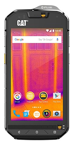 CAT 77333 S60 Outdoor Smartphone (11,9 cm (4,7 Zoll), Wärmebildkamera, Dual-SIM, 13Megapixel,32GB Speicher, 3GB RAM, Android Marshmallow) schwarz