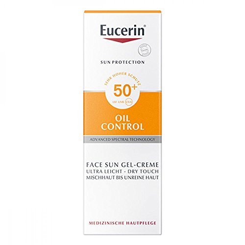 Eucerin Sun Gel-Creme LSF 50+ Gesicht Creme, 50 ml
