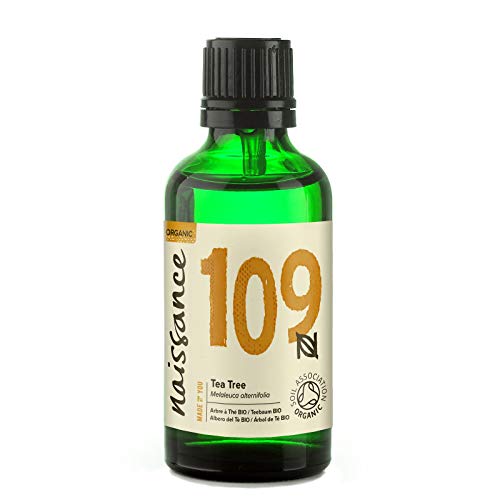 Naissance Teebaumöl BIO (Nr. 109) 50ml – Australisch – 100% naturreines ätherisches Öl, natürlich, bio-zertifiziert, vegan