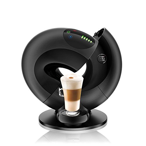 DeLonghi Nescafé Dolce Gusto Eclipse Kaffeemaschine (1500 W, brushed) schwarz metal