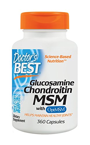 Doctor's Best, Glucosamine Chondroitin MSM, 360 Kapseln