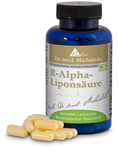 R-Alpha-Liponsäure 200 mg nach Dr. med. Michalzik - ohne Zusatzstoffe, 60 Kapseln