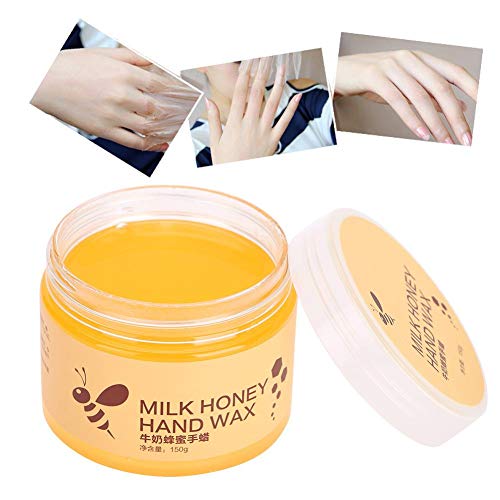 Handpeeling-Maske, Entfernen Sie abgestorbene Hautpflege Handpflege Honig Feuchtigkeitsspendende Verjüngungshand Peeling-Maske 150g