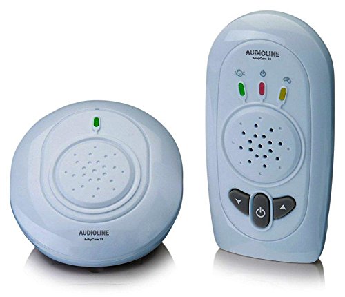 Audioline 900489 Baby Care 33-Babyphon mit digitaler Funkübertragung