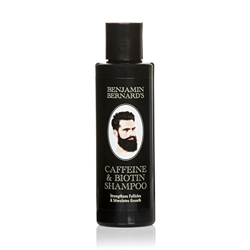 Koffein- & Biotin-Shampoo für Männer gegen Haarausfall von Benjamin Bernard - zur Stärkung der Haarfollikel & Förderung des Haarwachstums - ohne Sulfat, ohne Paraben - 150 ml