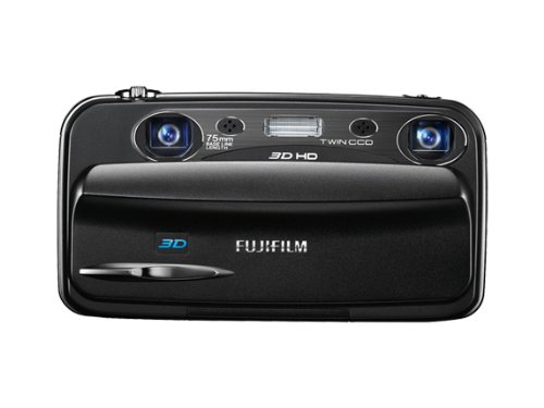 Fujifilm FINEPIX REAL 3DW3 Digitalkamera (10 Megapixel, 3-fach opt. Zoom, 8,9 cm (3,5 Zoll) Display, 3D Aufnahmen)
