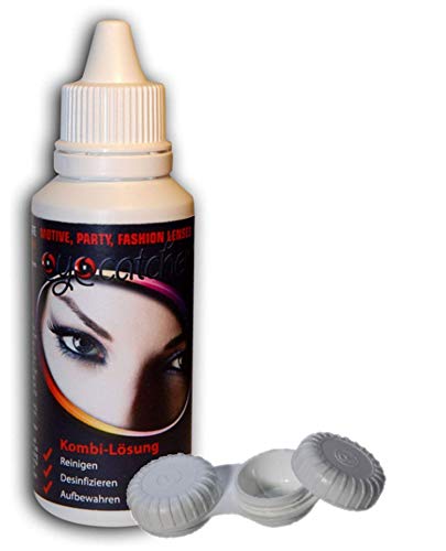 Eyecatcher - Kombilösung für Kontaktlinsen, 50 ml, mit Behälter