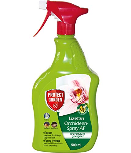 PROTECT GARDEN Lizetan Orchideen-Spray AF (ehem. Bayer Garten), anwendungsfertige Insektenabwehr an Orchideen, 500 ml