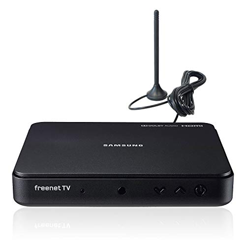 Freenet GX-MB540TL_Schwarz DVB-T2 HD Receiver (TV Connect, WI-Fi Unterstützung) + DVB-T2 Antenne mit Magnetfuß