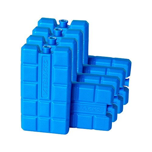 ToCi 8er Set Kühlakku mit je 200 ml | 8 blaue Kühlelemente für die Kühltasche oder Kühlbox